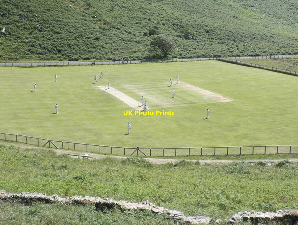 Photo 6"x4" Lynton C C cricket ground Lynton c2013