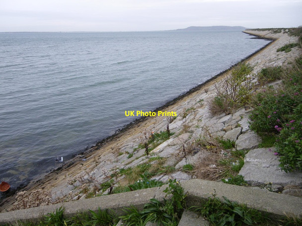 Photo 6"x4" West Pier of Dun Laoghaire Harbour, outer face Monkstown\/O2328 c2010