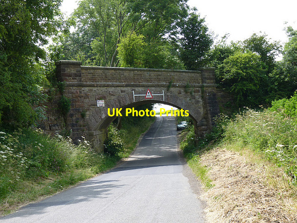 Photo 6"x4" The north side of  the MR bridge near Wycomb Wycomb c2013