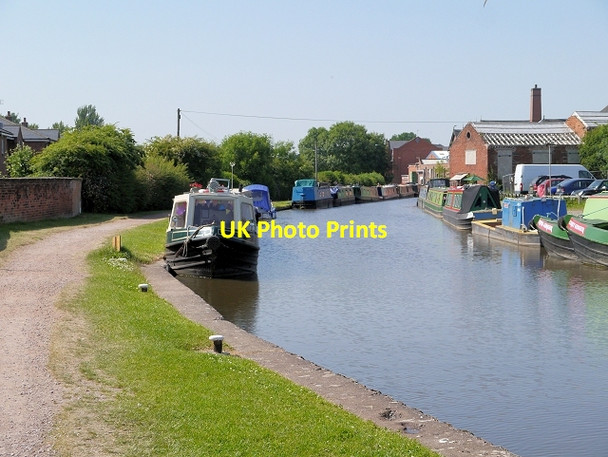 Photo 6"x4" Trent and Mersey Canal, Stone Stone\/SJ9034 c2013