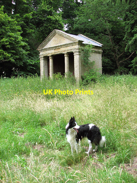 Photo 6"x4" Disused summer house in Bradmoor Plantation, Narford West Acre c2013