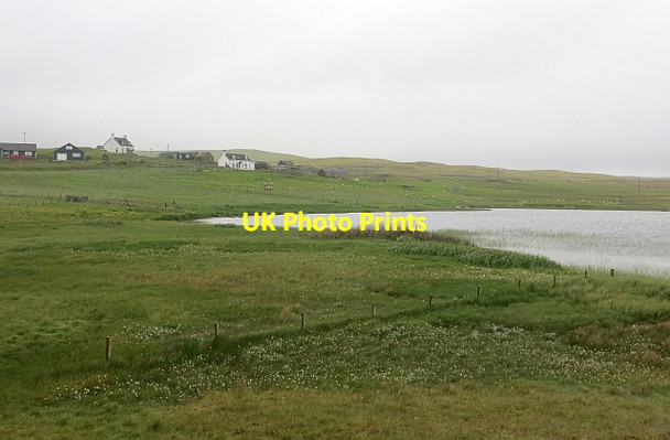 Photo 6"x4" Loch of Elvister Burrastow c2013