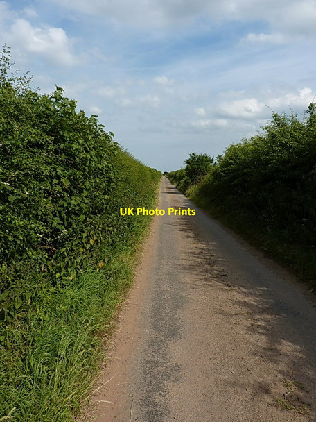 Photo 6"x4" Field Lane leads to Kemberton Kemberton c2013