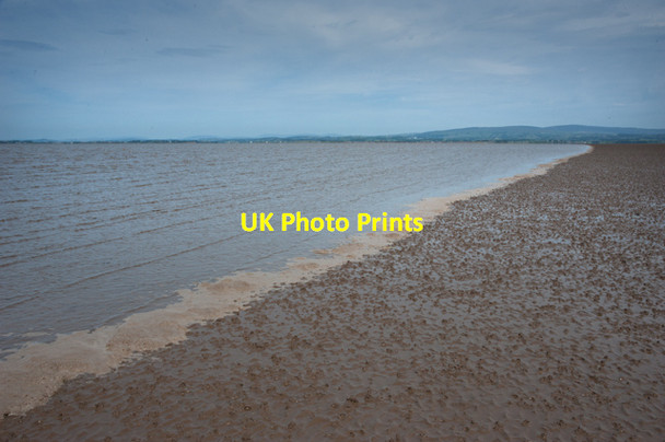 Photo 6"x4" Incoming Tide Pilling sands Pilling Lane c2013