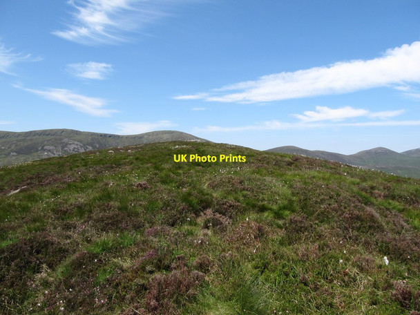 Photo 6"x4" View north-west towards the summit stile on Slievenaglogh Attical c2013