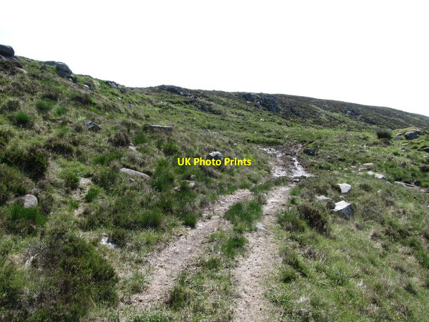 Photo 6"x4" Track on the western slopes of Slievenagore Attical c2013