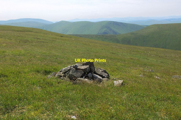 Photo 6"x4" Cairn south of Broad Law Talla Linnfoots c2013