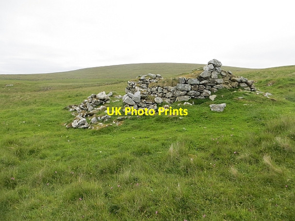 Photo 6"x4" Ruin near Russetter Herra\/HU6091 c2013