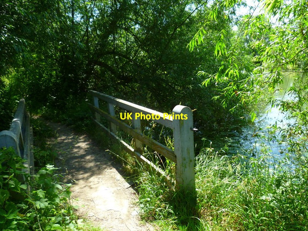 Photo 6"x4" The Orange Way after Wiltshire (189) Appleford c2013