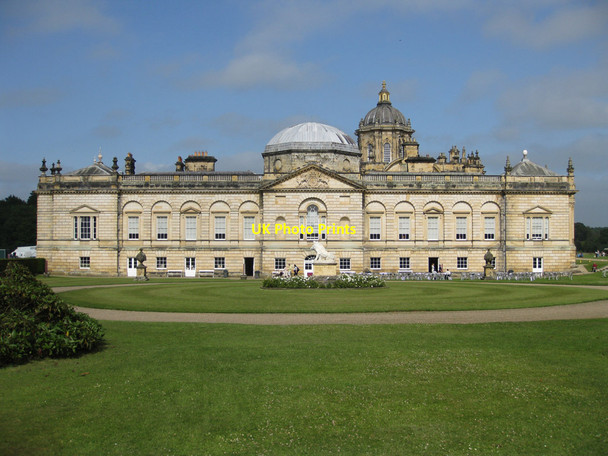 Photo 6"x4" Castle Howard, west elevation Coneysthorpe c2013