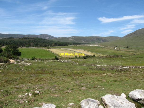 Photo 6"x4" Hay fields in the upper Yellow Valley Attical c2013
