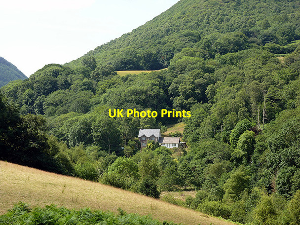 Photo 6"x4" Cottage in the valley Ystumtuen c2013
