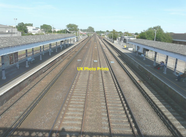 Photo 6"x4" Paddock Wood railway station Paddock Wood\/TQ6744 c2013