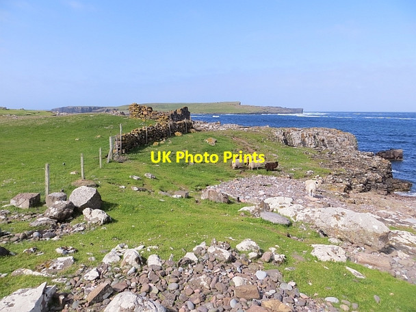 Photo 6"x4" Shoreline, Stenness Tangwick c2013