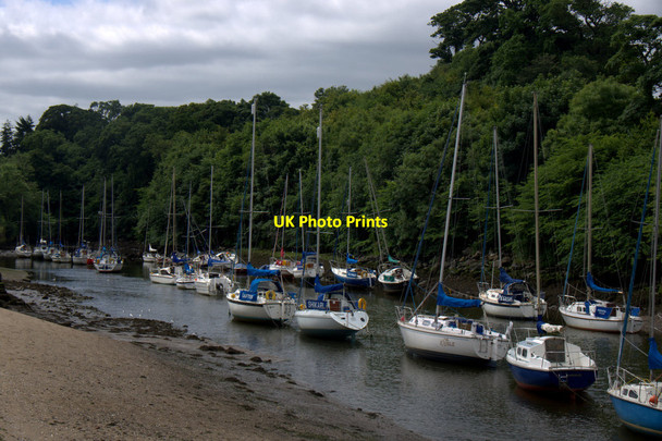Photo 6"x4" Yachts on the Almond at Cramond Cramond c2013