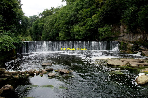 Photo 6"x4" Cramond weir on the River Almond Cramond c2013