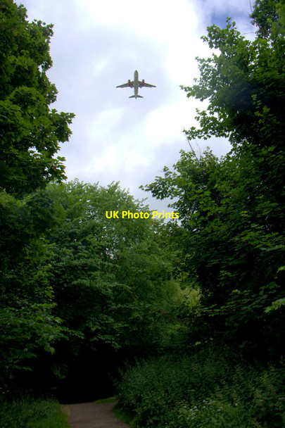 Photo 6"x4" On the flight path beside the Almond at Cramond Cramond c2013