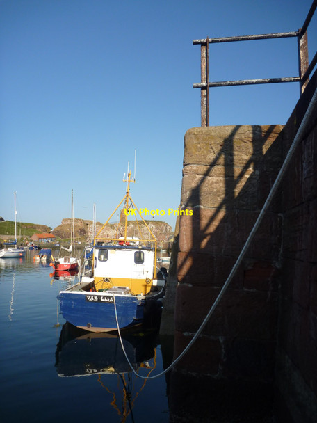 Photo 6"x4" Coastal East Lothian : Morning Has Broken At Victoria Harbour, Dunbar Dunbar c2013
