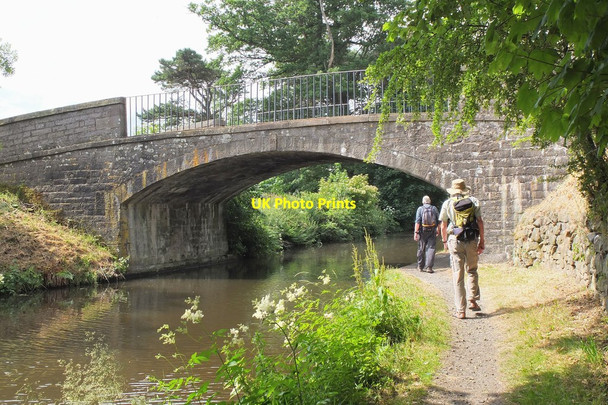 Photo 6"x4" Union Canal bridge, Clifton Bonnington\/NT1169 c2013