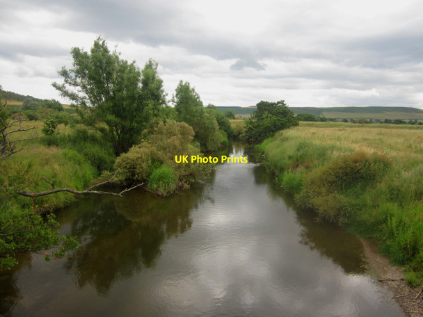 Photo 6"x4" Looking upstream along the River Till from Doddington Bridge Doddington\/NT9932 c2013