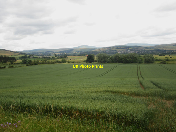 Photo 6"x4" Arable land west of Weetwood Hall Wooler c2013