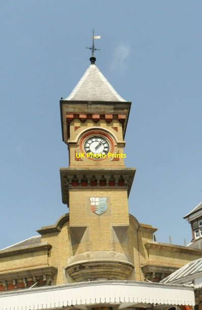 Photo 6"x4" Clock tower, Eastbourne Railway Station Eastbourne\/TQ5900 c2013