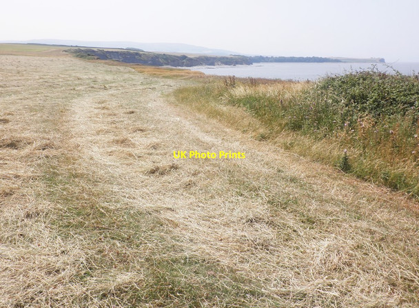 Photo 6"x4" Somerset Coast Path Burton\/ST1944 c2013
