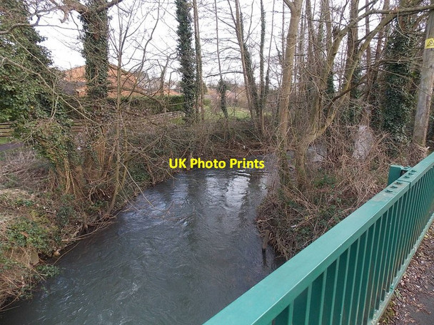 Photo 6"x4" The Lyd flows away from Forest Road, Lydney Lydney c2013