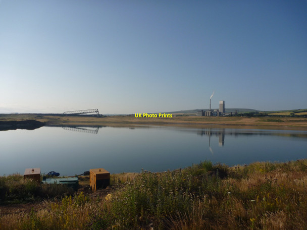 Photo 6"x4" East Lothian Landscape : The Flooded Section Of Dunbar Quarry Broxburn\/NT6977 c2013