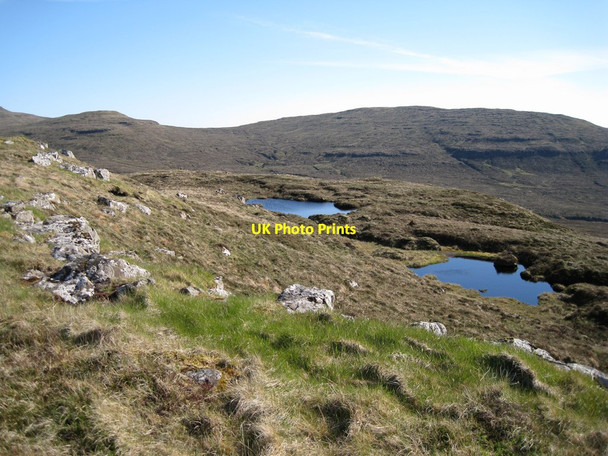 Photo 6"x4" Summit lochans on Beinn Chreagach Skinidin c2013