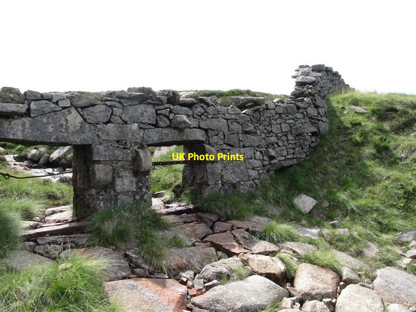Photo 6"x4" Water gutters in the Batt's Wall Hilltown\/J2128 c2013
