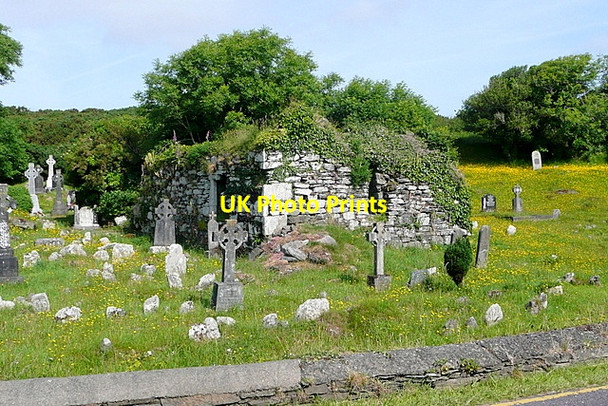 Photo 6"x4" Kilheangui burial ground Toormore c2013