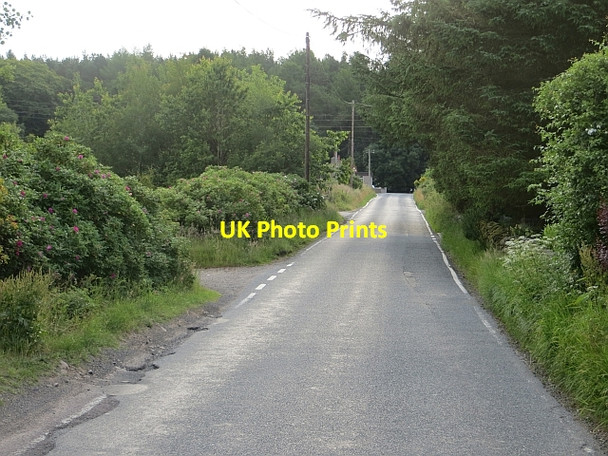 Photo 6"x4" Minor road, Blacktop Blacktop c2013