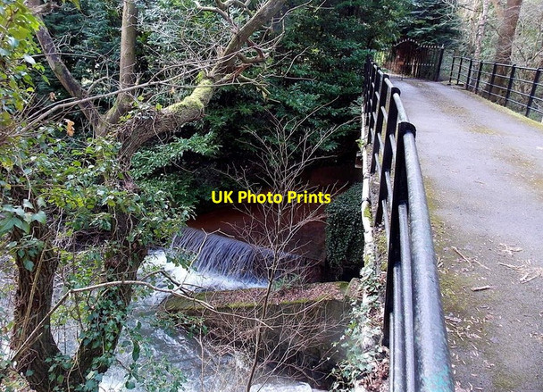 Photo 6"x4" Sluice near a bridge across The Lyd, Lydney Lydney c2013