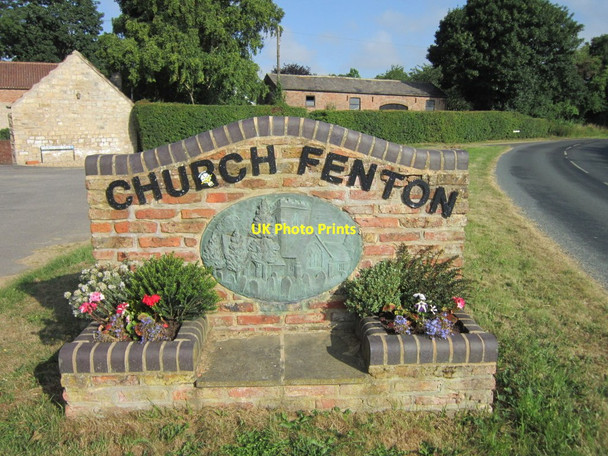 Photo 6"x4" The village sign at Church Fenton Church Fenton c2013