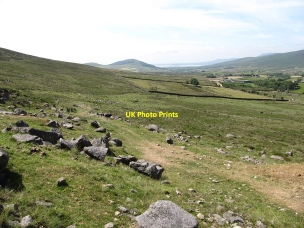 Photo 6"x4" Quarry road on Slievenagore Attical c2013
