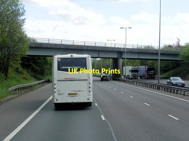 Photo 6"x4" Marlow Road Bridge, Southbound M40 Ibstone c2013