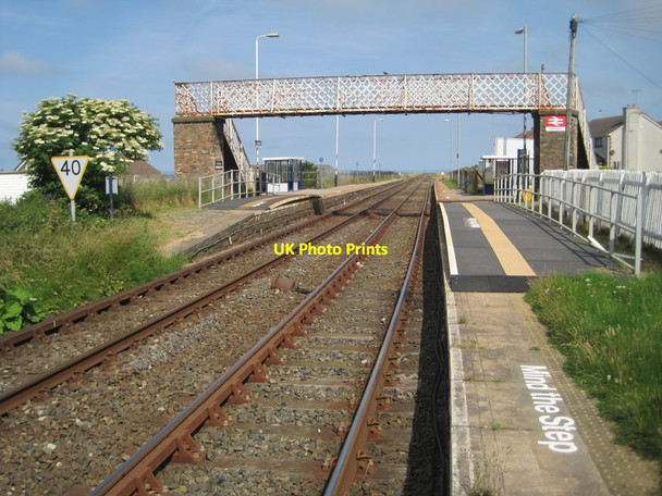 Photo 6"x4" Harrington railway station, Cumbria Workington c2013