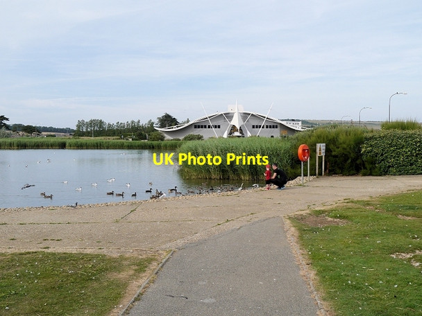 Photo 6"x4" Lake at Sandown Sandown c2013