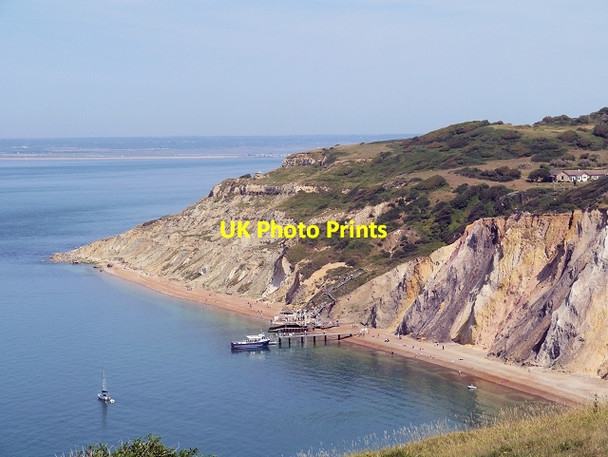 Photo 6"x4" Alum Bay Totland c2013