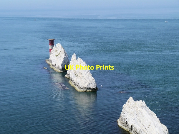 Photo 6"x4" The Needles, Isle of Wight Totland c2013