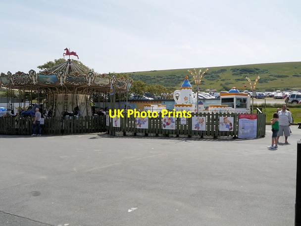 Photo 6"x4" The Needles Pleasure Park Totland c2013