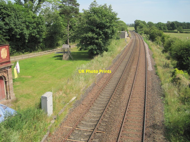 Photo 6"x4" Curthwaite railway station (site), Cumbria Moorend\/NY3250 c2013