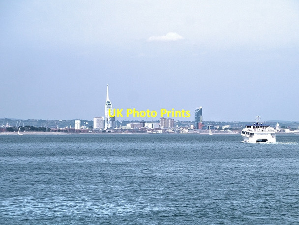 Photo 6"x4" Crossing The Solent Ryde c2013