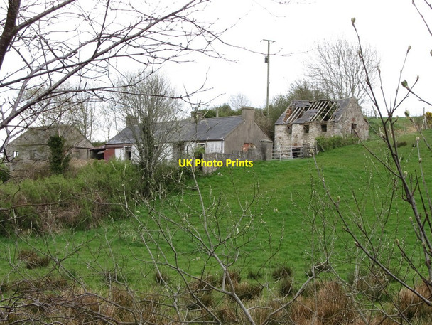 Photo 6"x4" Abandoned farmstead on the edge of Roughan Bog Ballyroney c2013