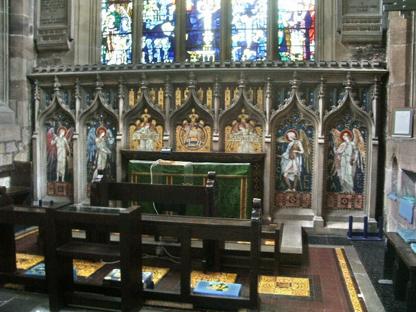 Photo 6"x4" St Wilfrid's Parish Church, Standish, Altar Standish\/SD5610 c2008