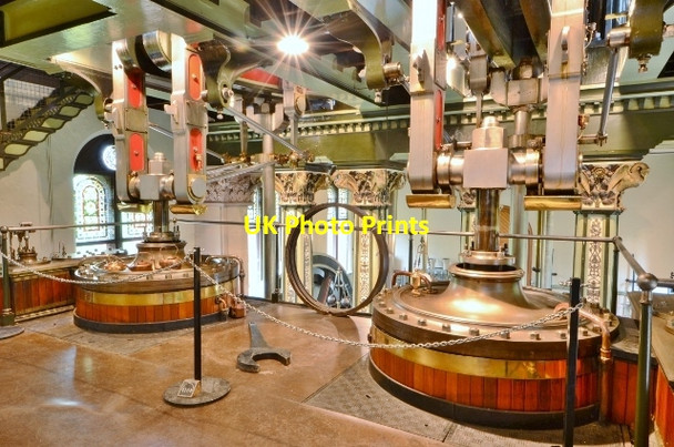 Photo 6"x4" Papplewick Pumping Station - Cylinder heads Blidworth Dale c2013