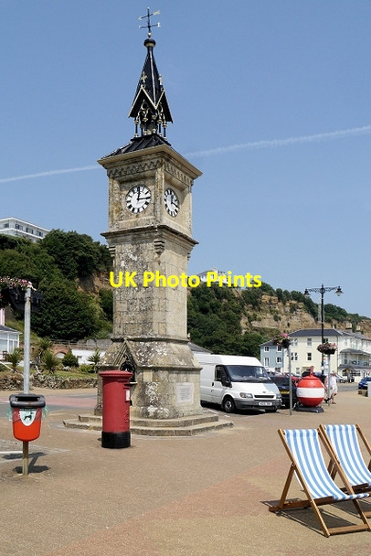 Photo 6"x4" Queen Victoria Diamond Jubilee Clock Tower, Shanklin Shanklin c2013