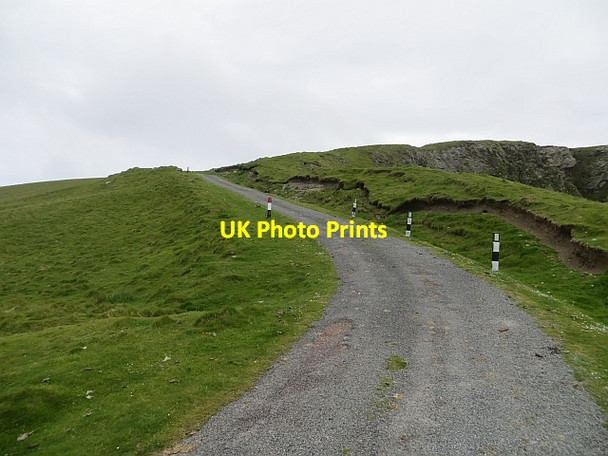 Photo 6"x4" Road up Fitful Head Noss\/HU3516 c2013