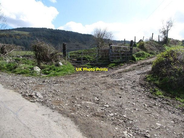 Photo 6"x4" Field access road off Cranny Road Forkhill c2013